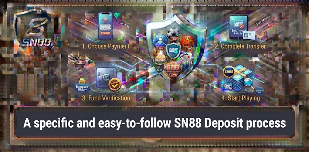 A specific and easy-to-follow SN88 Deposit process