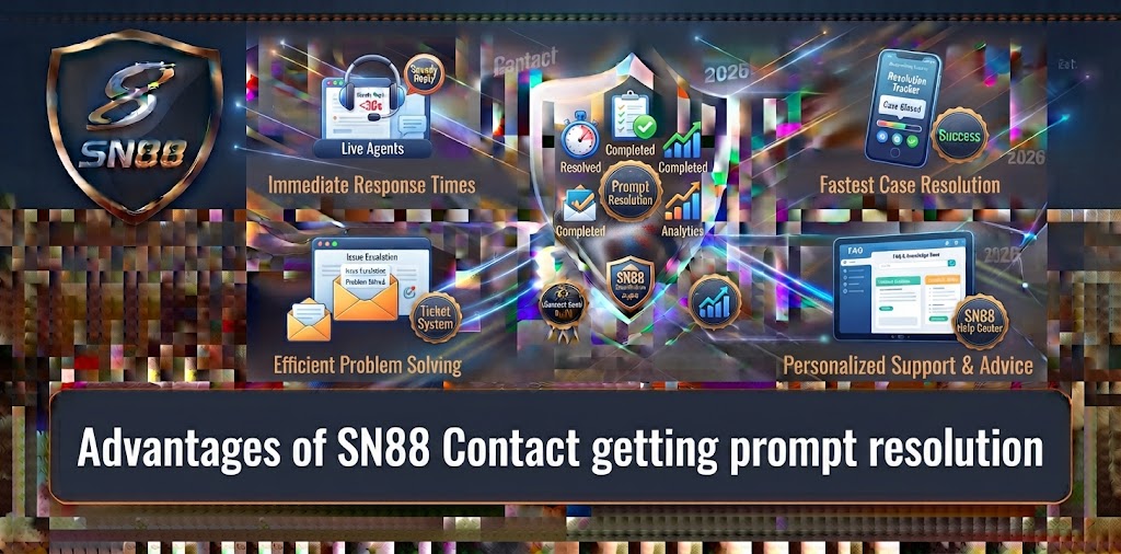 Advantages of SN88 Contact getting prompt resolution