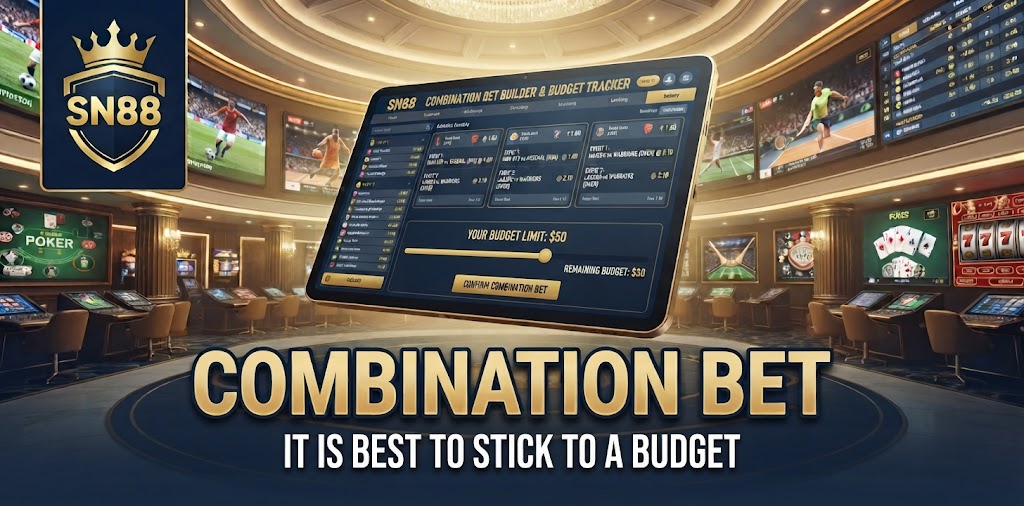 Combination bet It is best to stick to a budget