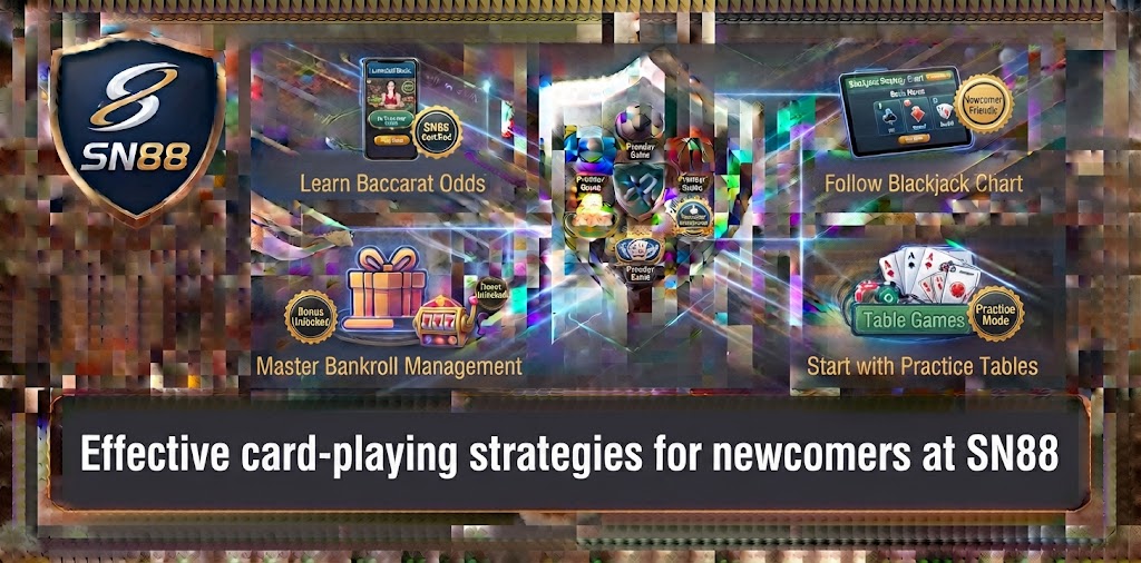Effective card-playing strategies for newcomers at SN88