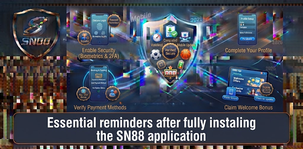 Essential reminders after fully installing the SN88 application