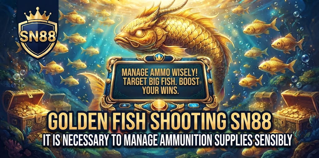 Golden Fish Shooting SN88 It is necessary to manage ammunition supplies sensibly