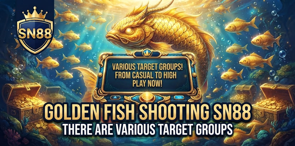 Golden Fish Shooting SN88 There are various target groups