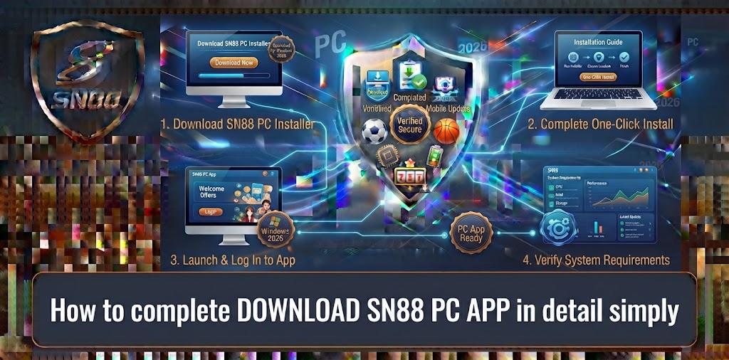 How to complete DOWNLOAD SN88 PC APP in detail simply