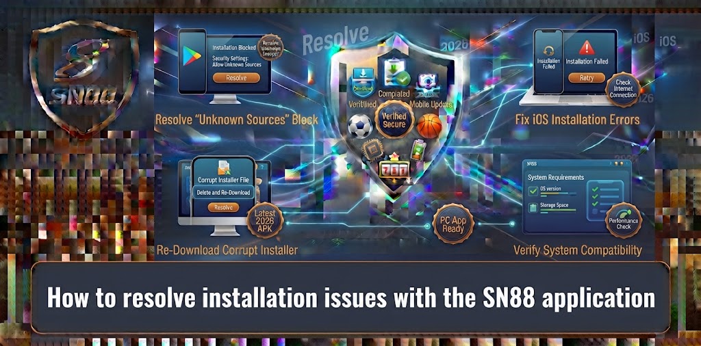How to resolve installation issues with the SN88 application