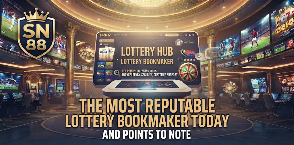 The most reputable lottery bookmaker today and points to note