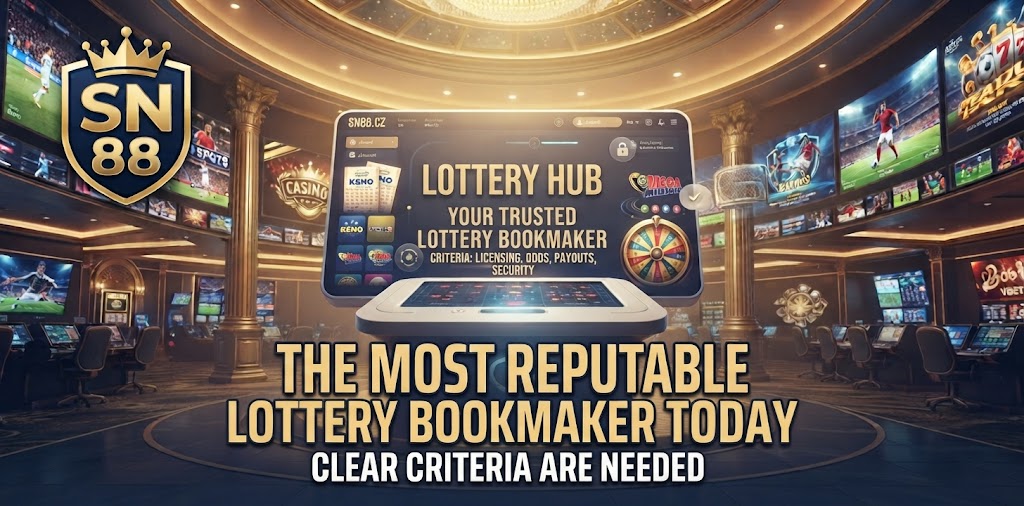 The most reputable lottery bookmaker today Clear criteria are needed