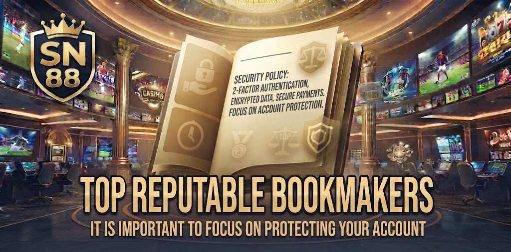 Top Reputable Bookmakers It is important to focus on protecting your account