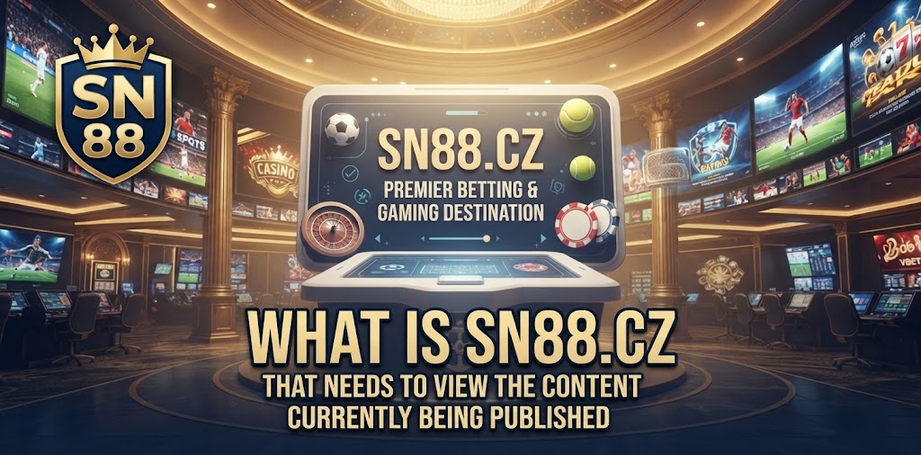 What is SN88.CZ that needs to view the content currently being published