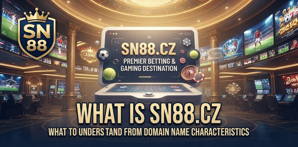 What is SN88.CZ What to understand from domain name characteristics
